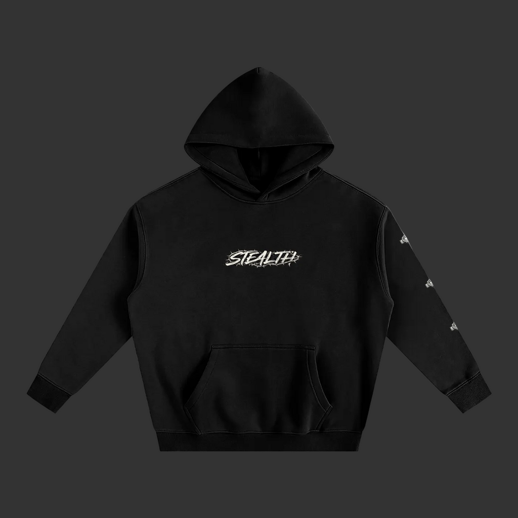 Stealth Oversize Hoodie unkillable soul